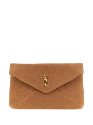 Saint Laurent クラッチバッグ | ニュートラル | FARFETCH JP