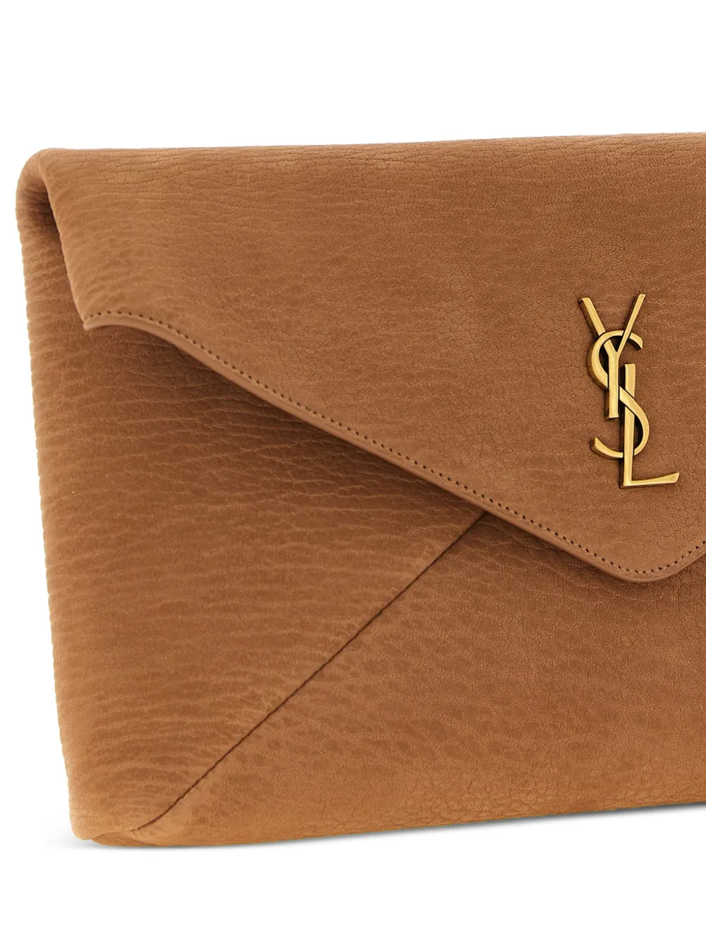Yves Saint Laurent ブラウン クラッチバッグ Saint Laurent クラッチバッグ | ニュートラル | FARFETCH JP