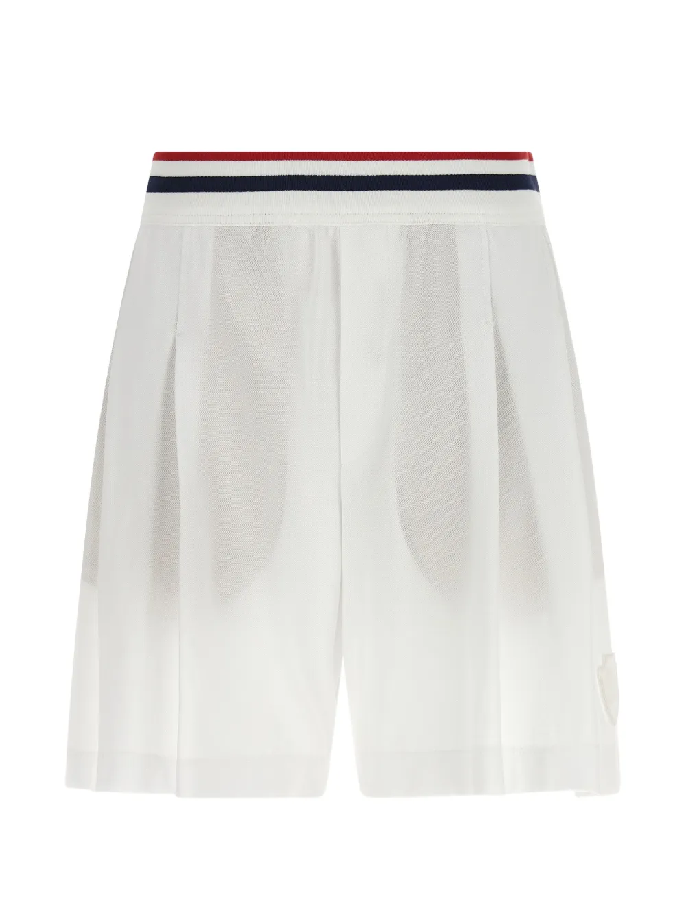 Brunello Cucinelli elasticated-waist shorts - Bianco