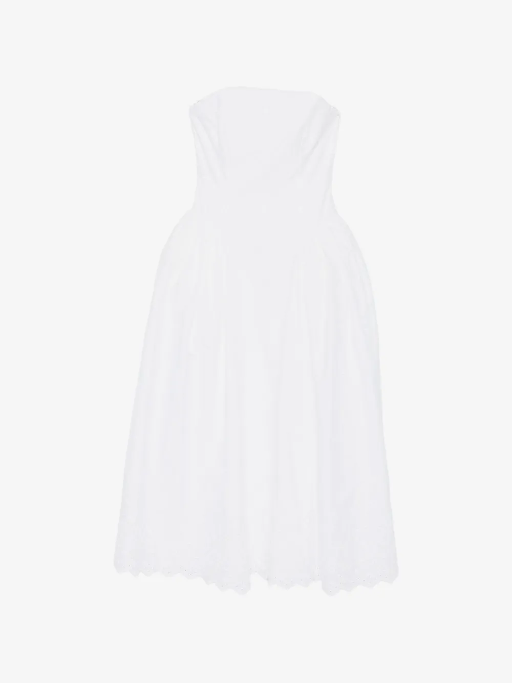 Simone Rocha embroidered midi dress | White | Image 1
