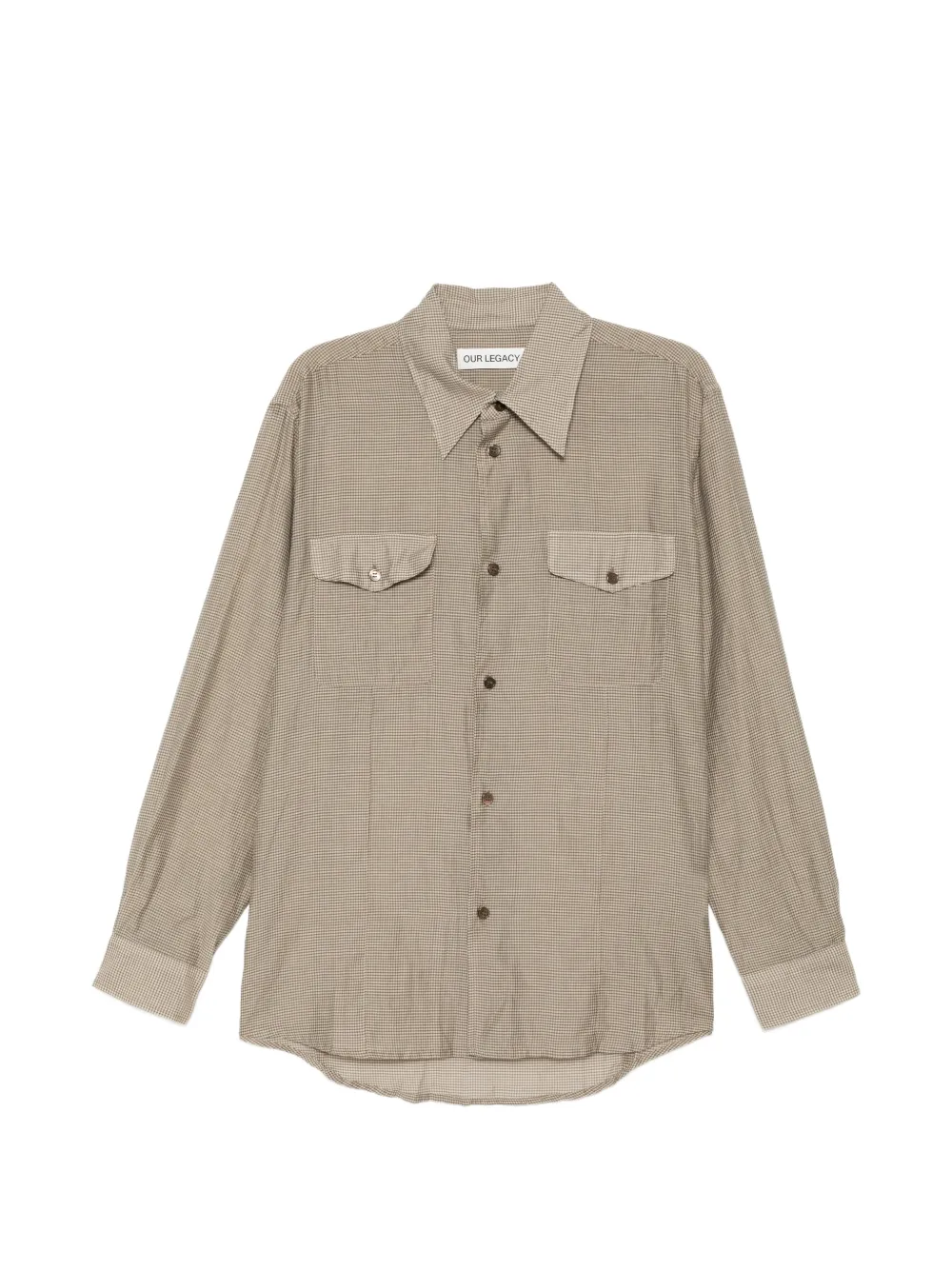 OUR LEGACY Plough shirt - Nude