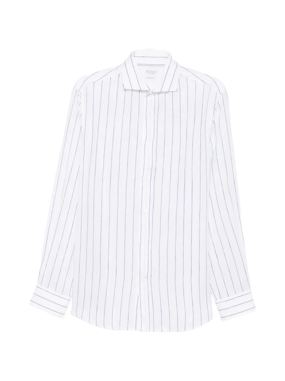 Brunello Cucinelli striped shirt - Bianco