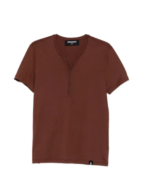 Patrizia Pepe Henley-neck T-shirt