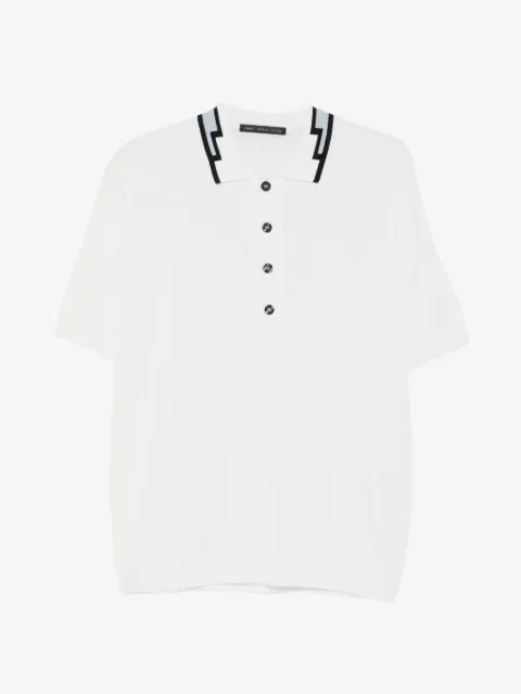 Low Brand playera tipo polo con botones