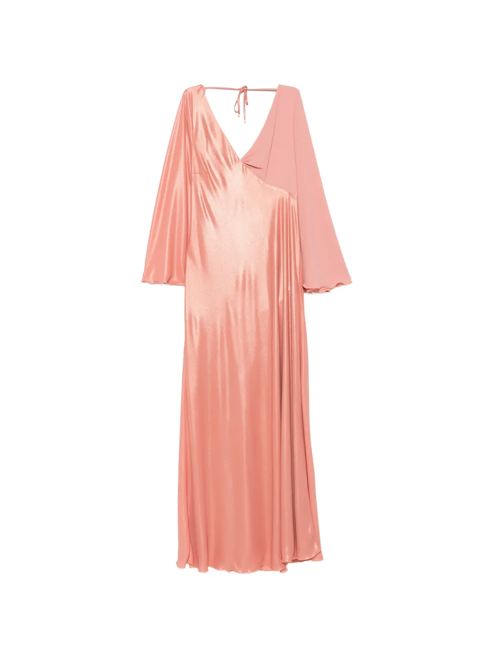 LE RJTANGE V-neck maxi dress - Rosa