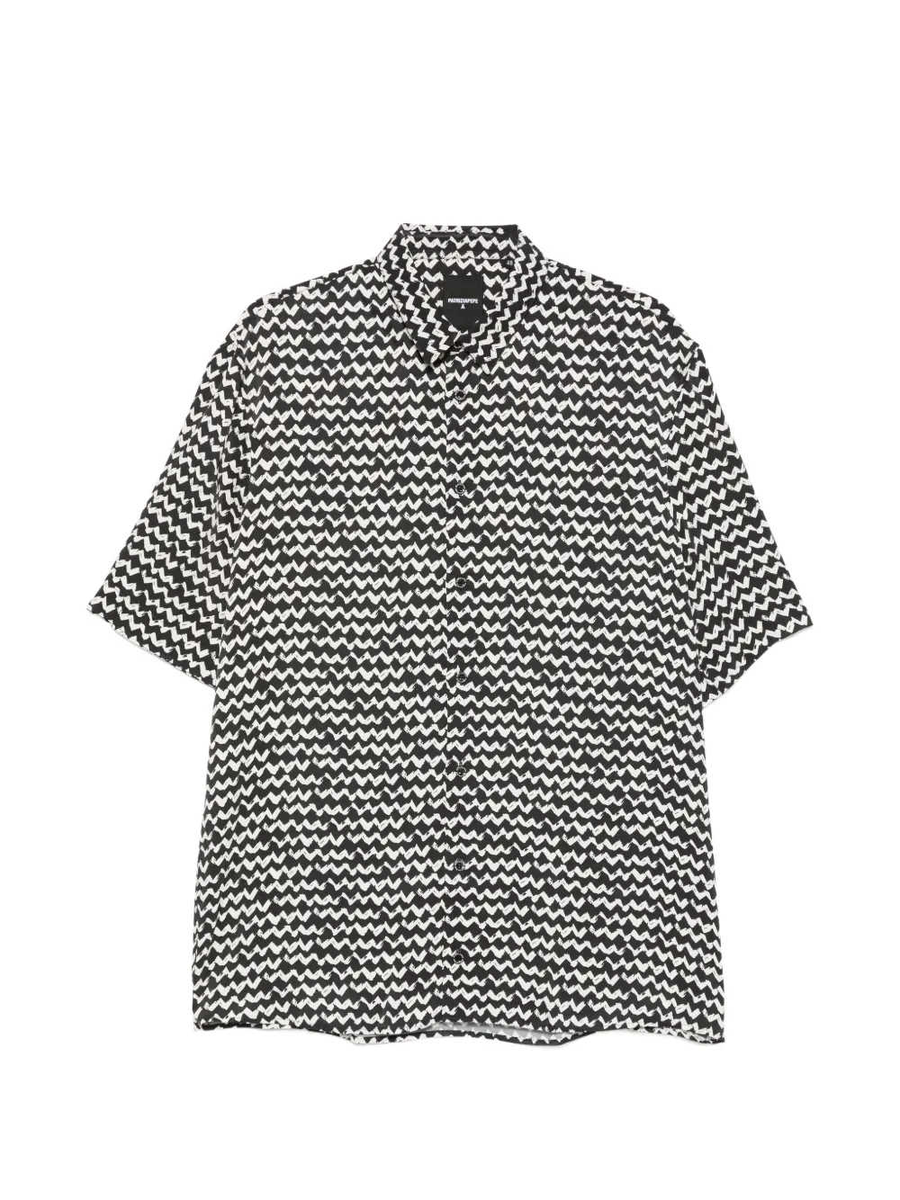 Patrizia Pepe patterned shirt - Nero