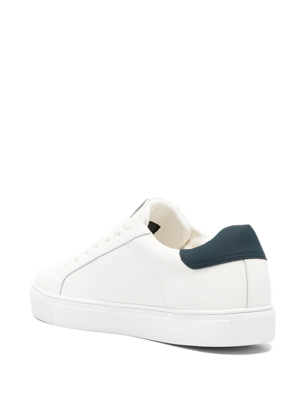 Hide&Jack blue panelled sneakers Wit