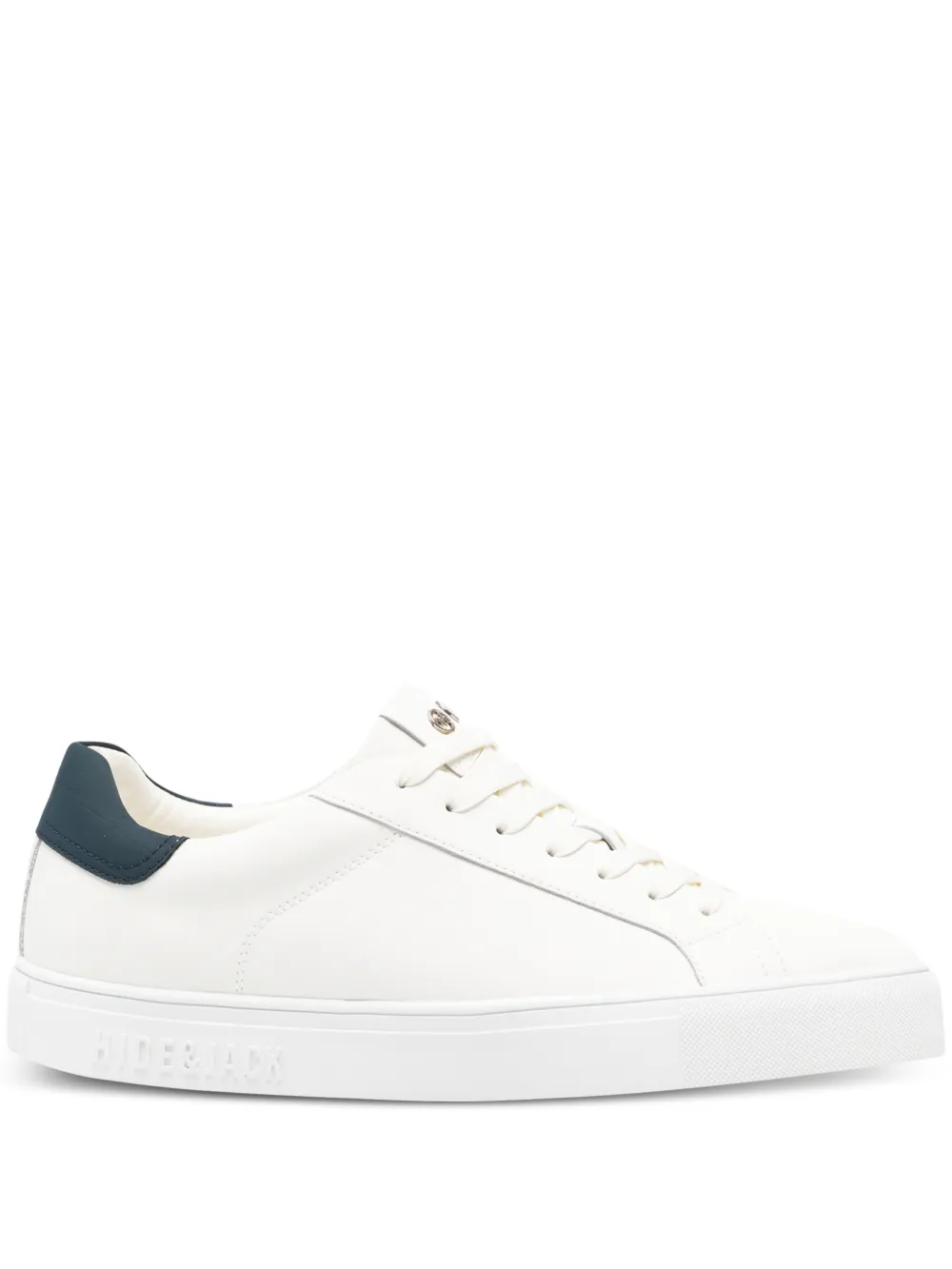 Hide & Jack Blue Panelled Sneakers In Multi