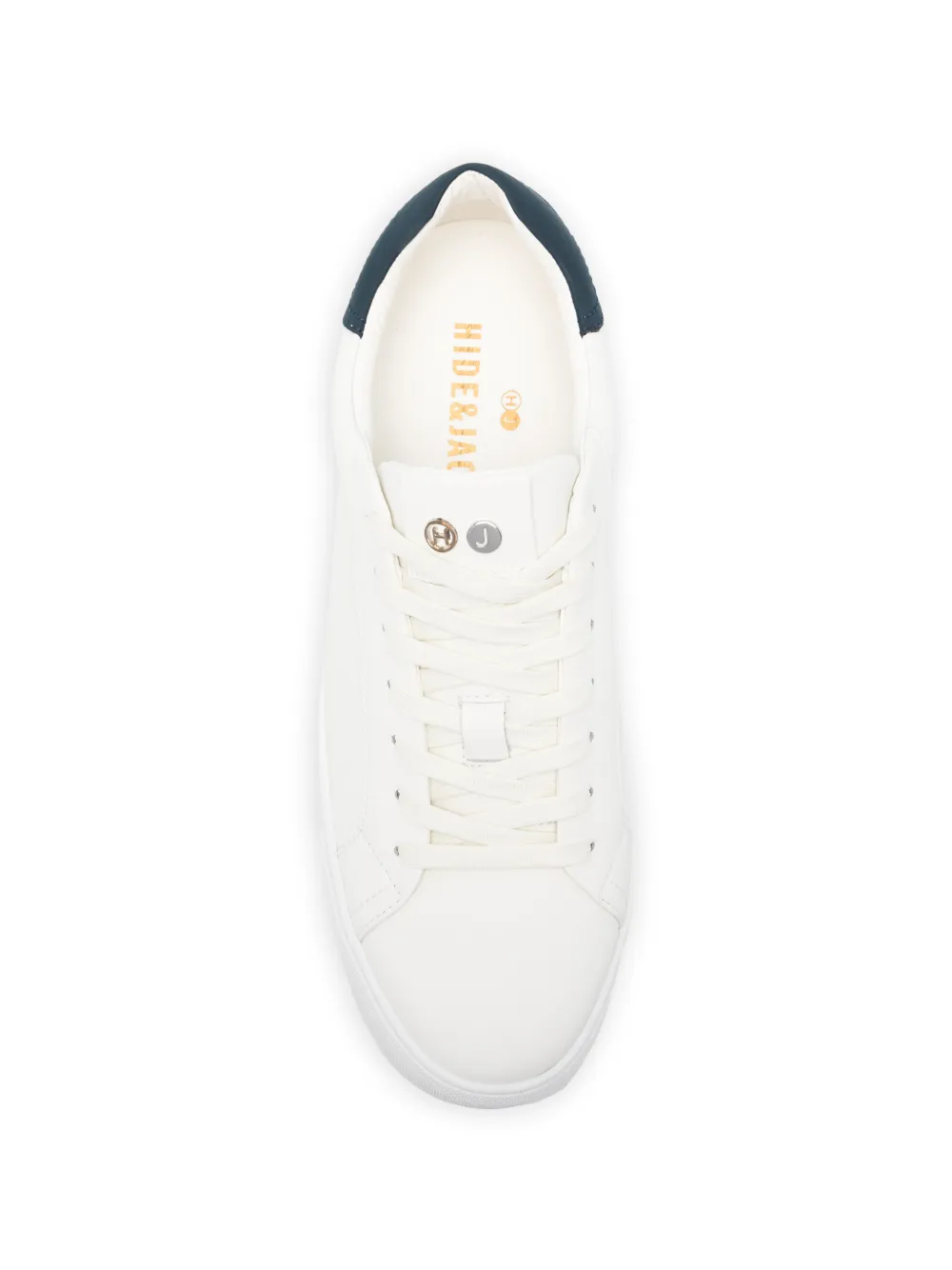 Hide&Jack blue panelled sneakers Wit