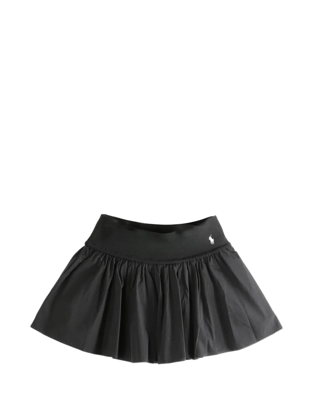Polo Ralph Lauren gathered mini skirt - Nero