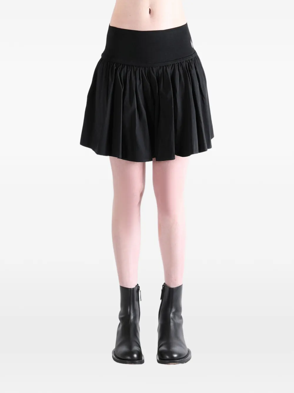 Polo Ralph Lauren Gesmockte mini-rok Zwart