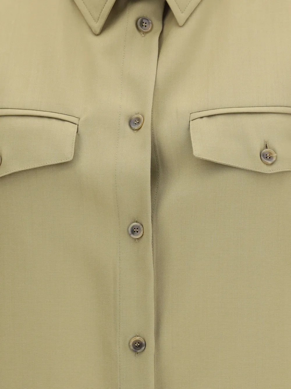  Cruna Camicia Claire Con Tasche - Verde 