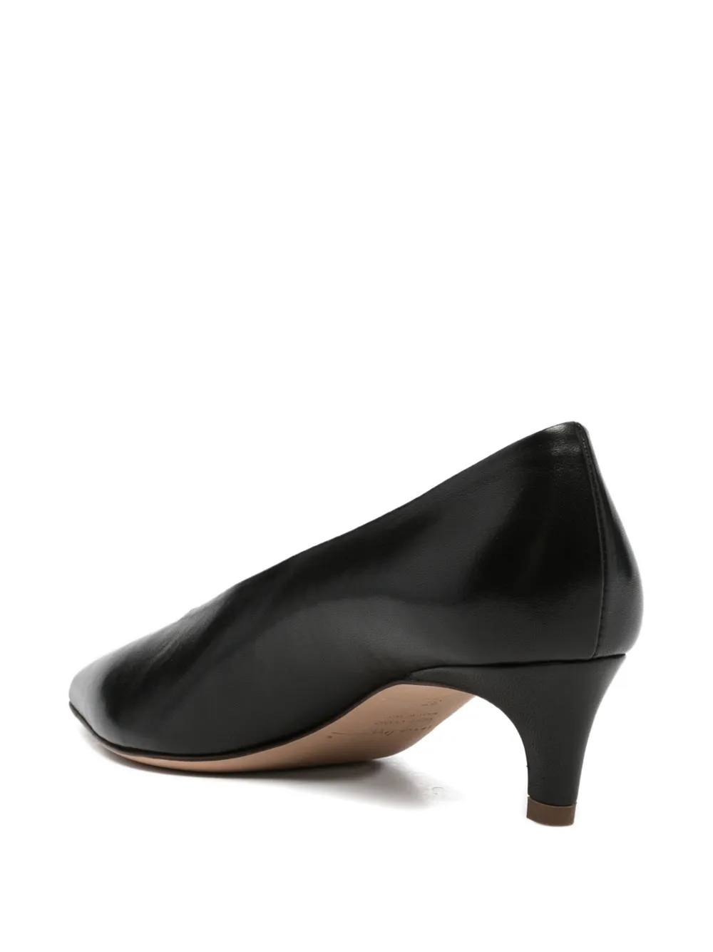 lorena paggi pointed-toe pumps Zwart