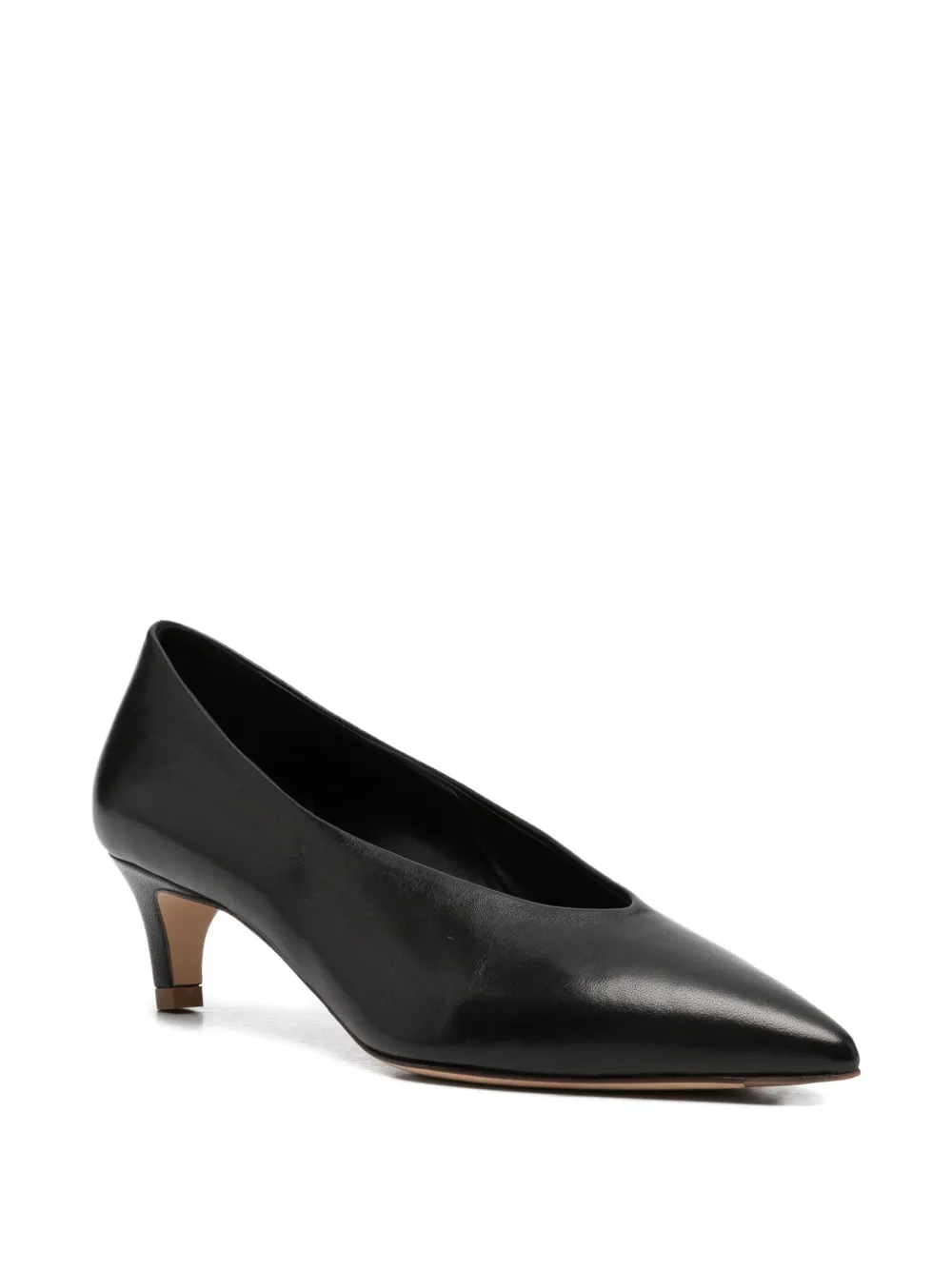 lorena paggi pointed-toe pumps Zwart