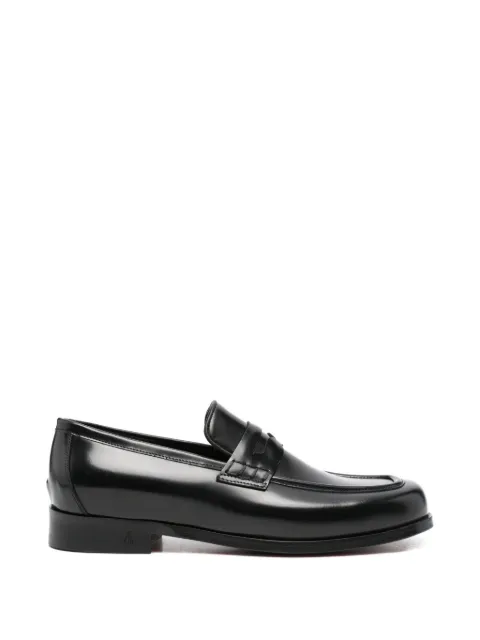 MORGILLO leather loafers