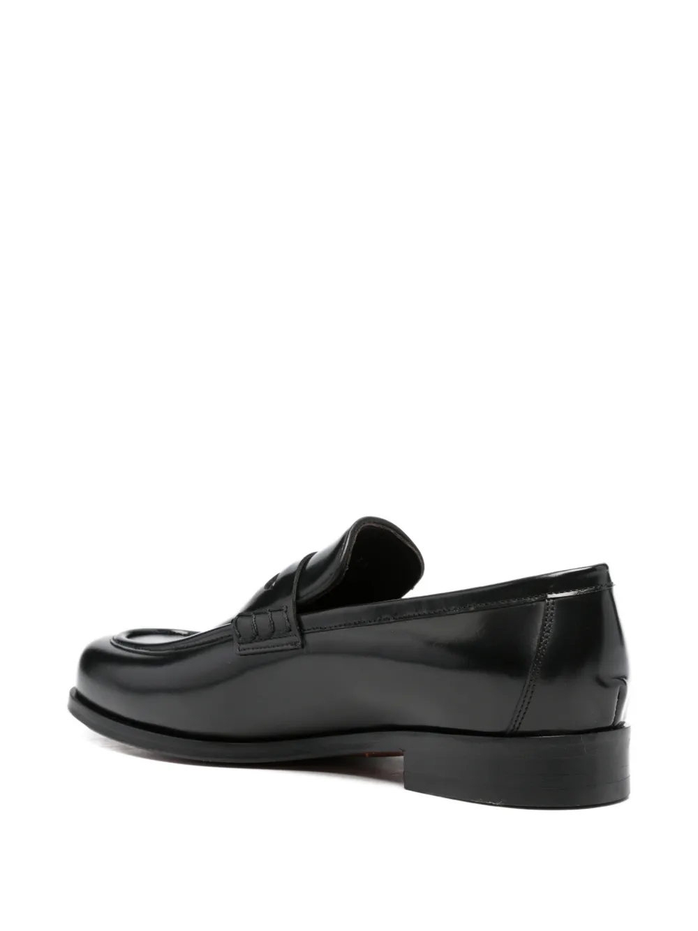 MORGILLO Leren loafers Zwart