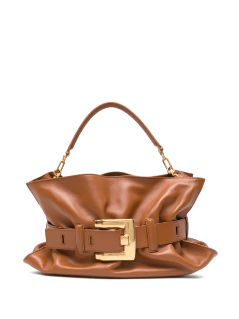 Balmain bolso shopper con cadena y hebilla