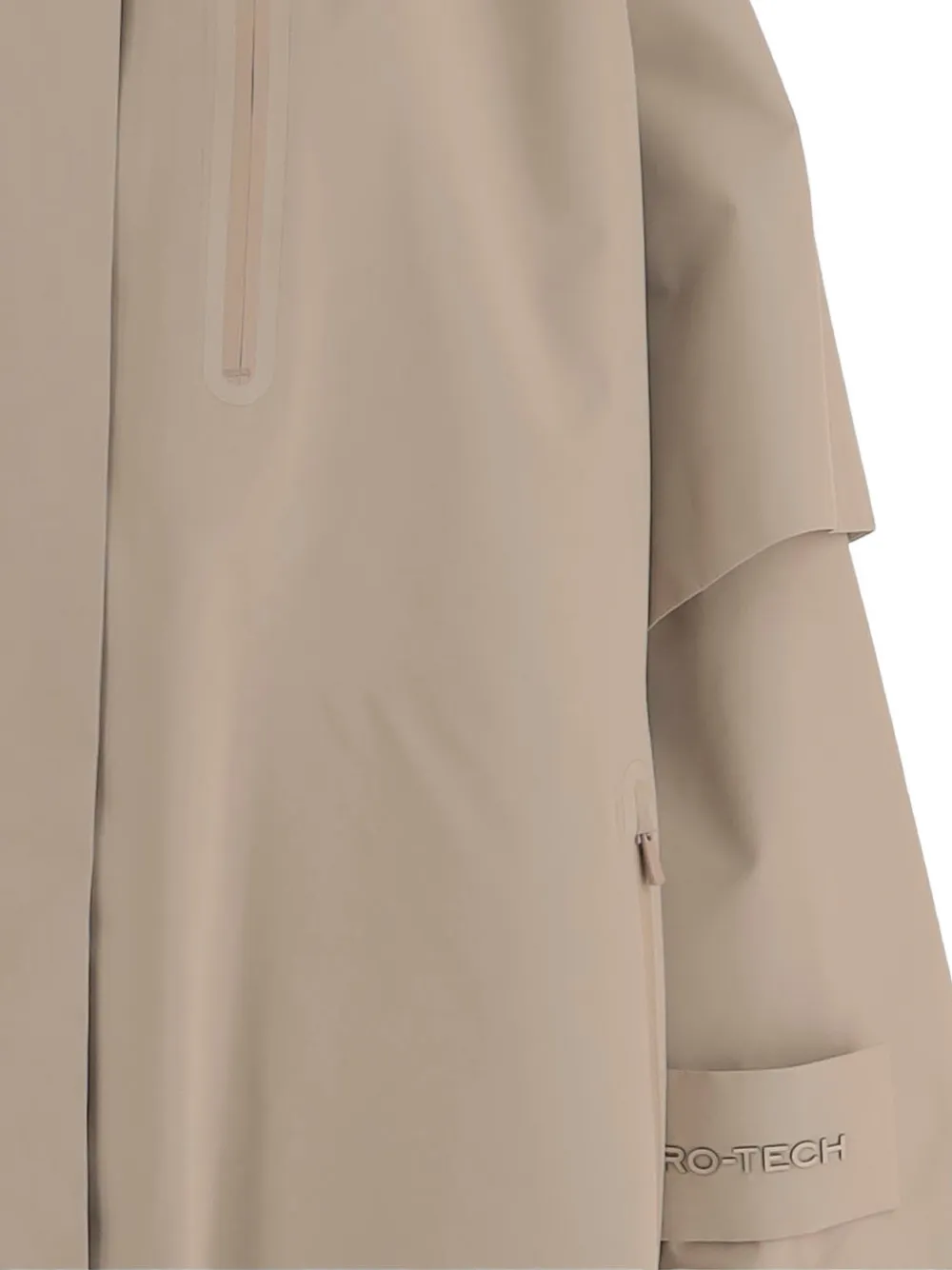  Save The Duck Hooded Coat - Neutrals 