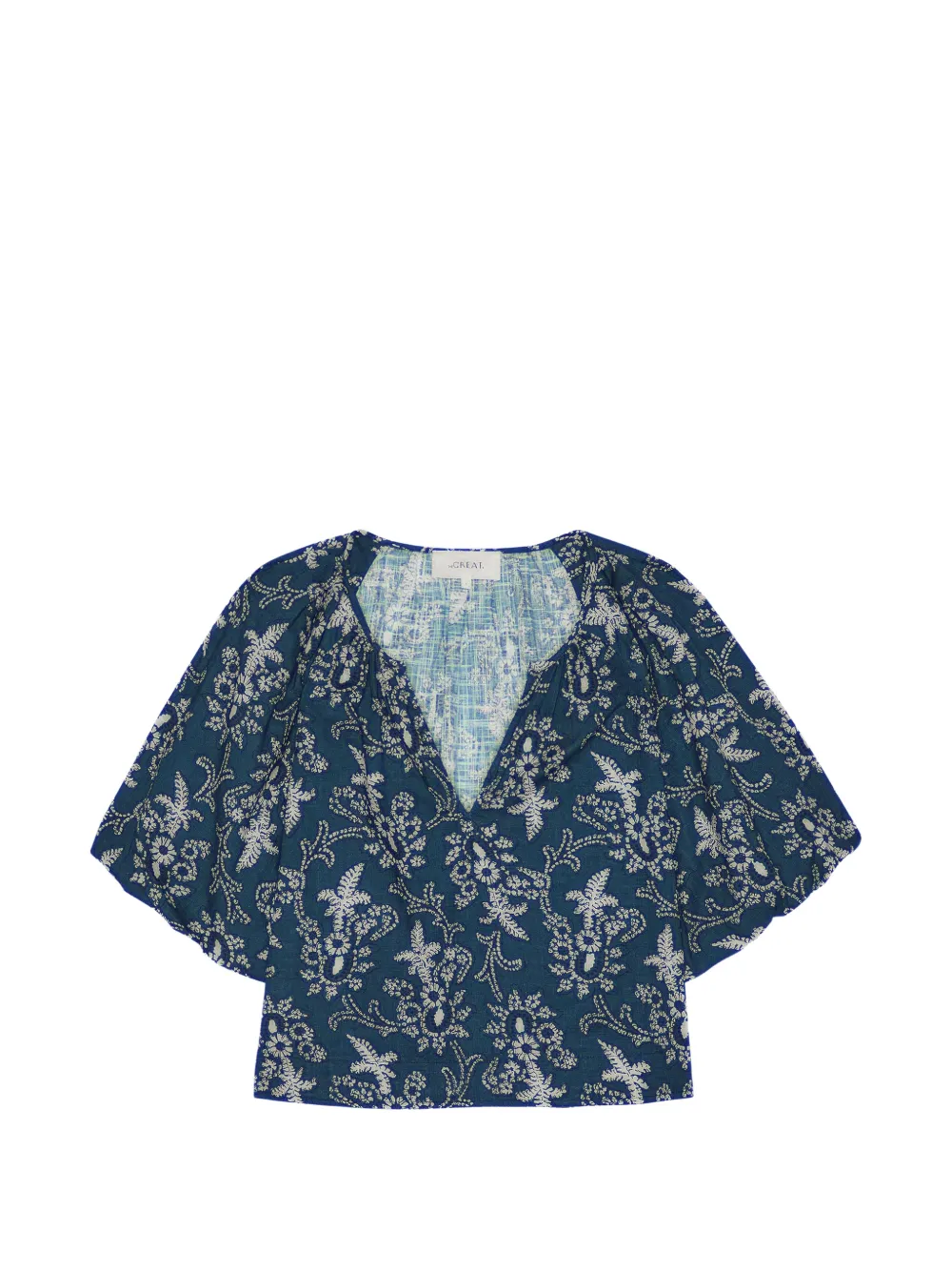 The Great. Blythe floral top - Blu