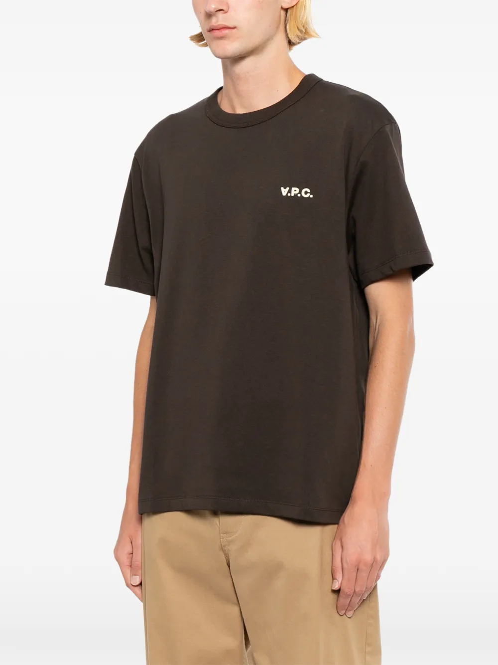 A.p.c. Camiseta Vpc - Marrón 