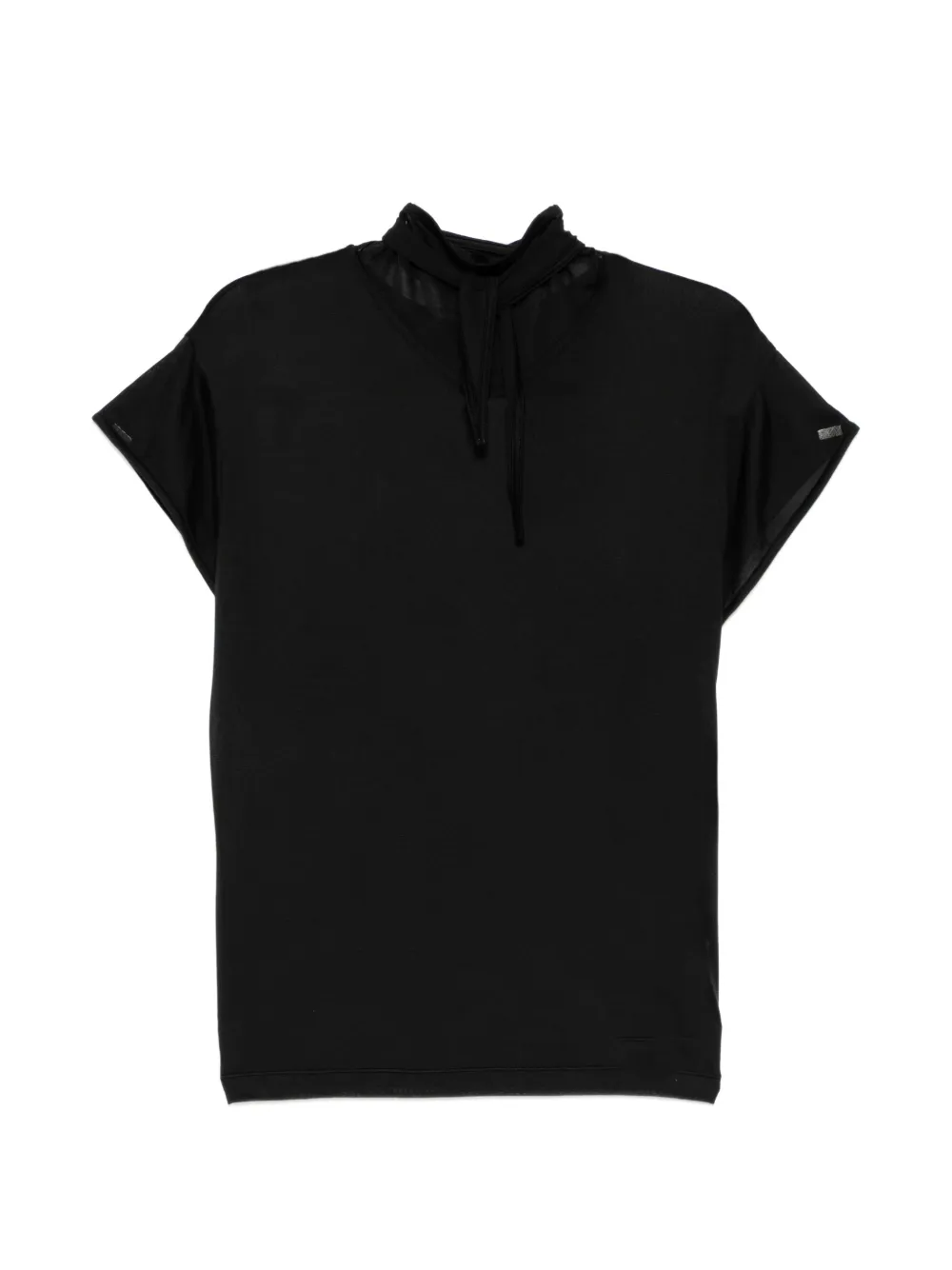 LEMAIRE Foulard top - Nero