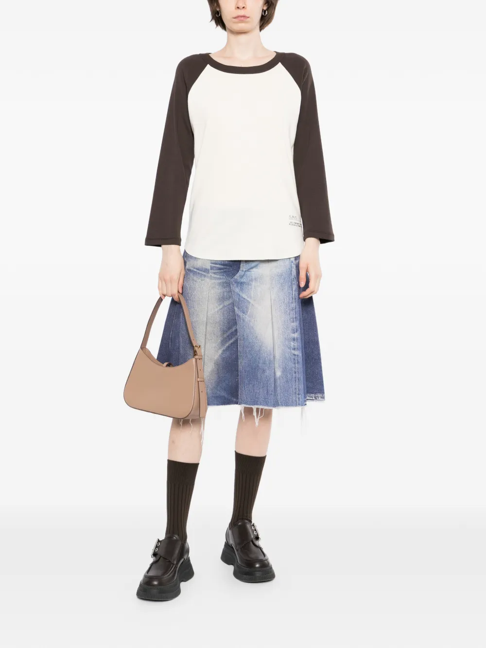  A.p.c. Camiseta Clara - Neutro 