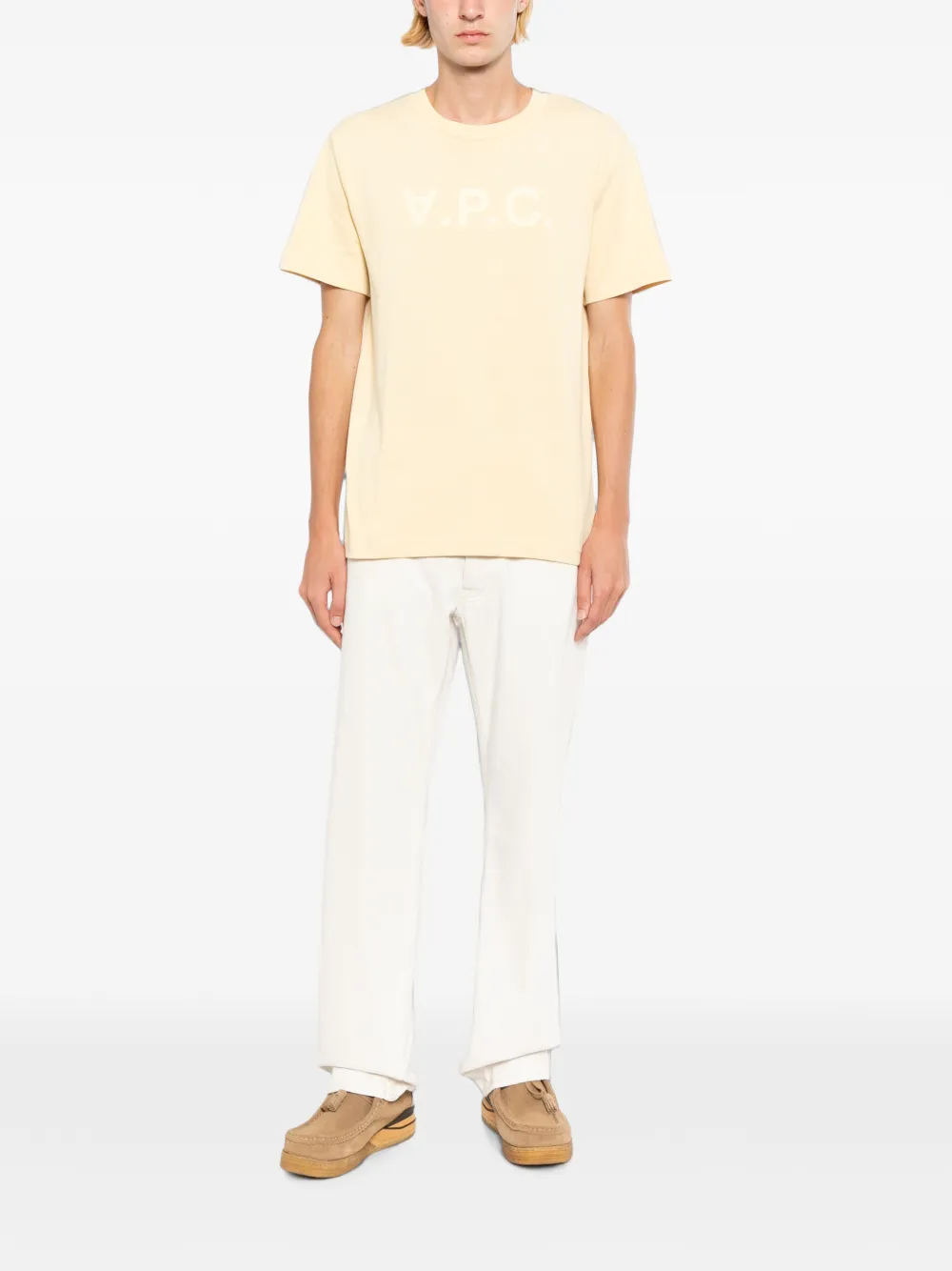 A.P.C. Stand Grand VPC T-shirt Geel
