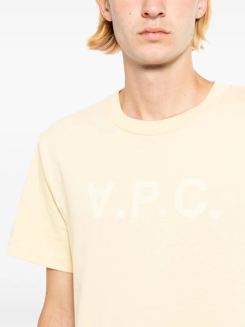 A.P.C. Stand Grand VPC T-shirt Geel