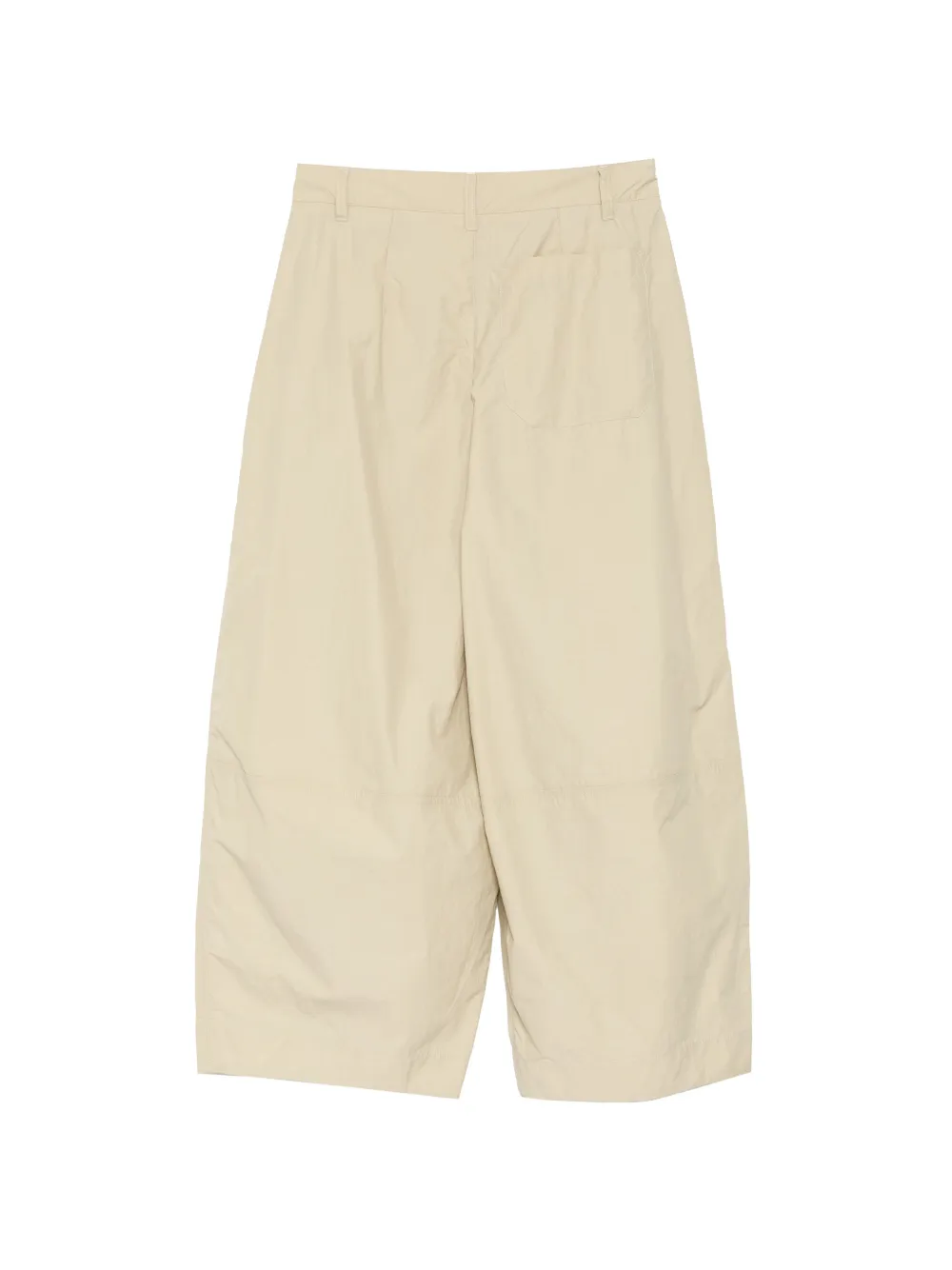 YMC Deadbeat broek met wijde pijpen Beige