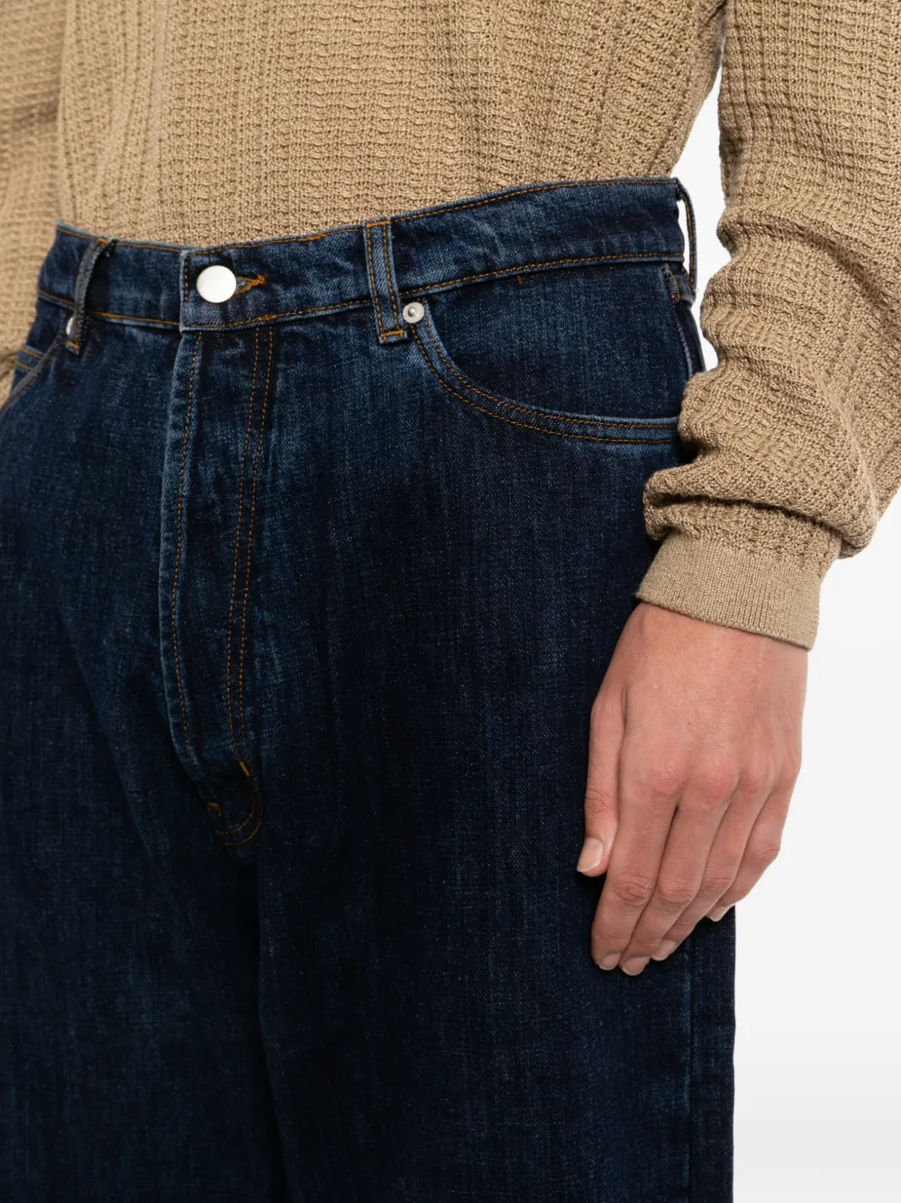 Studio Nicholson Marylebone jeans Blauw