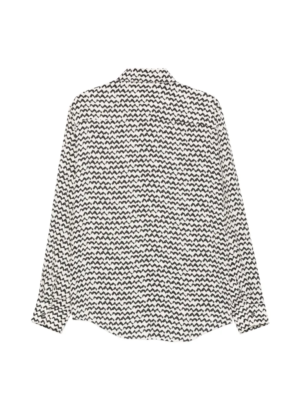 Patrizia Pepe Overhemd met patroon Beige