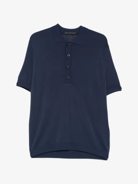 Low Brand playera tipo polo con botones