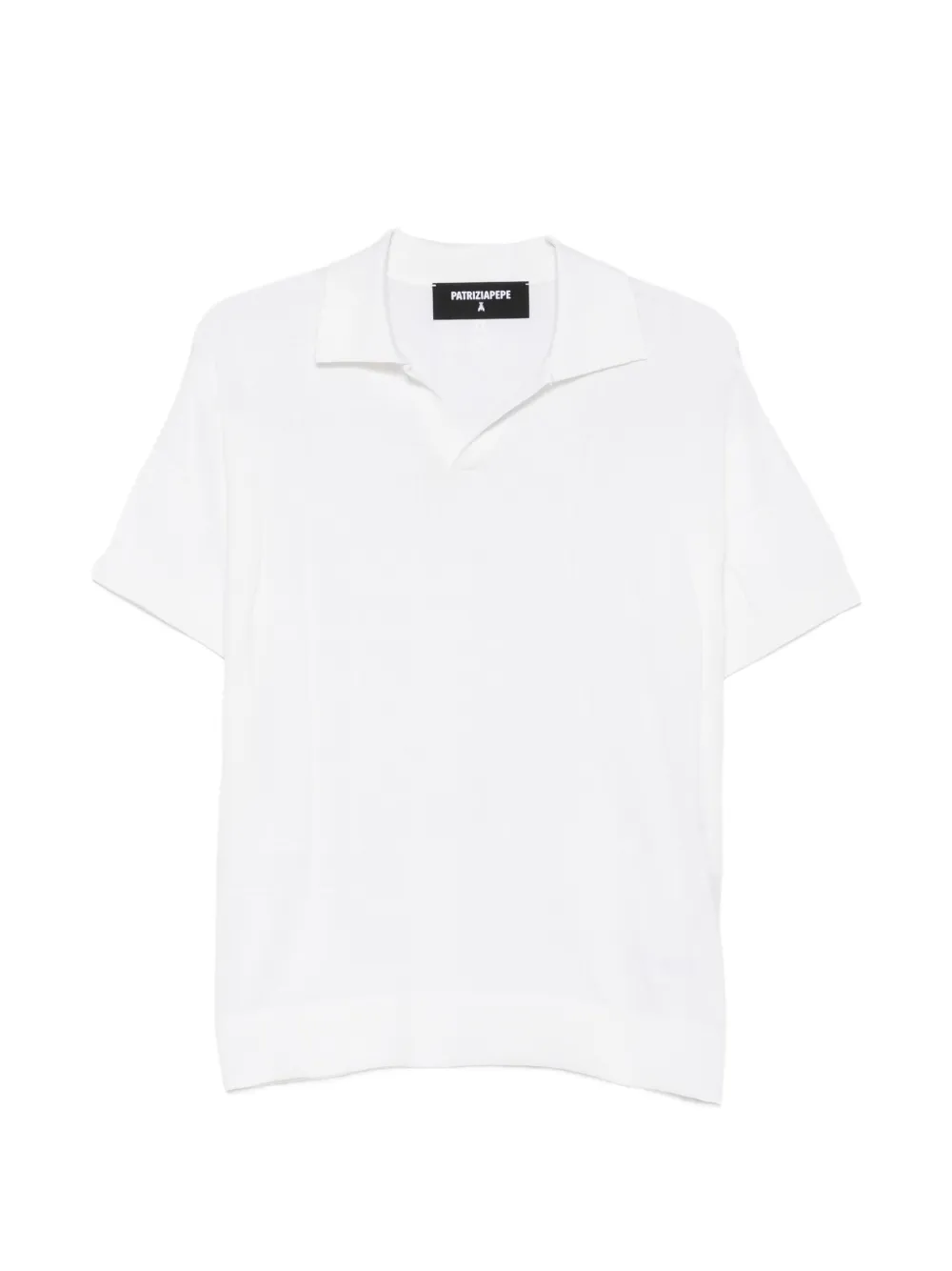 Patrizia Pepe collared T-shirt - Bianco