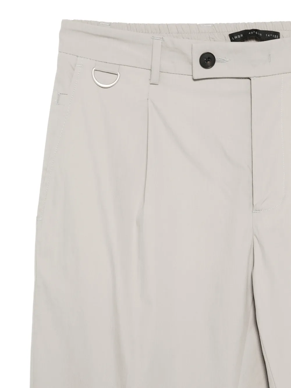 Low Brand D-ring broek Grijs