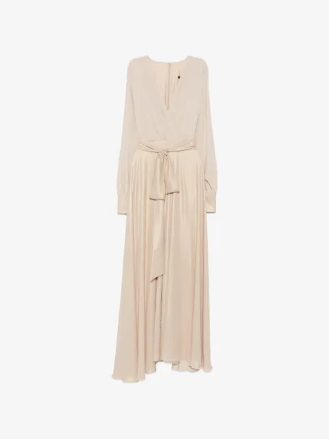 LE RJTANGE jumpsuit con diseño cruzado