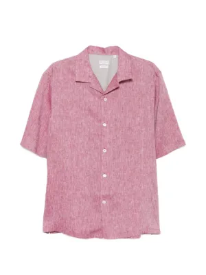 Brunello Cucinelli シェブロン ジャージーシャツ | ニュートラル