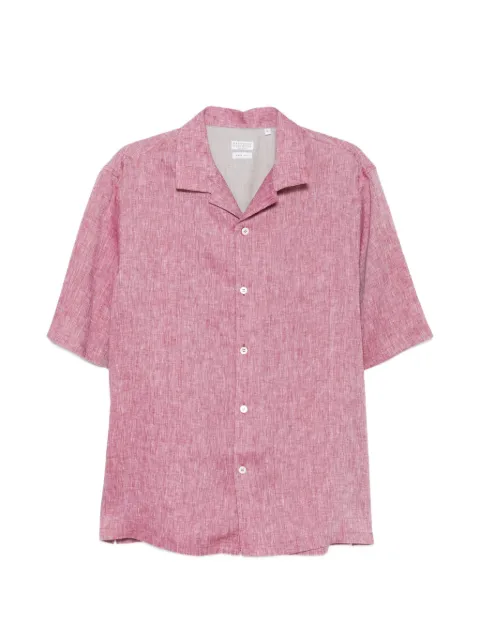 Brunello Cucinelli camp-collar short-sleeve shirt