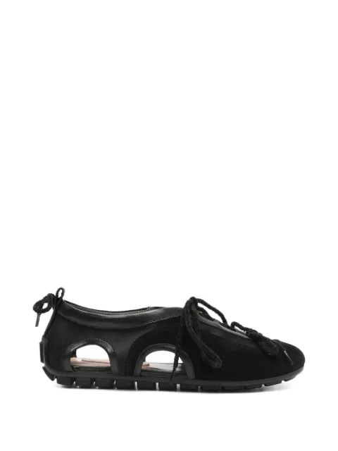 Simone Rocha cutout lace-up sneakers