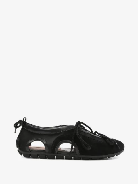 Simone Rocha cutout lace-up sneakers