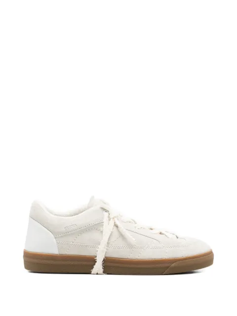 SANTHA Love Cut paneled sneakers