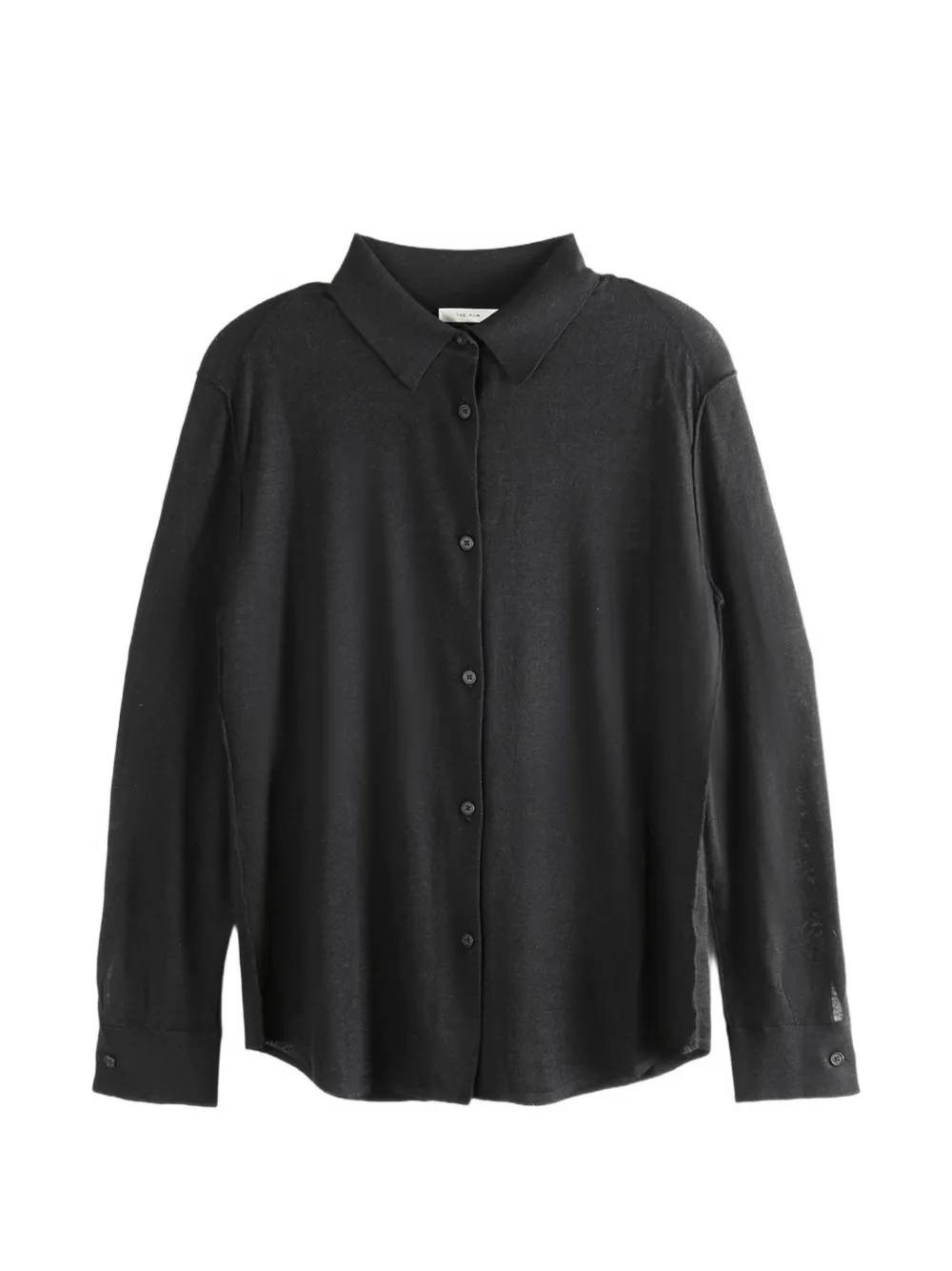 The Row Nafari buttoned shirt - Nero