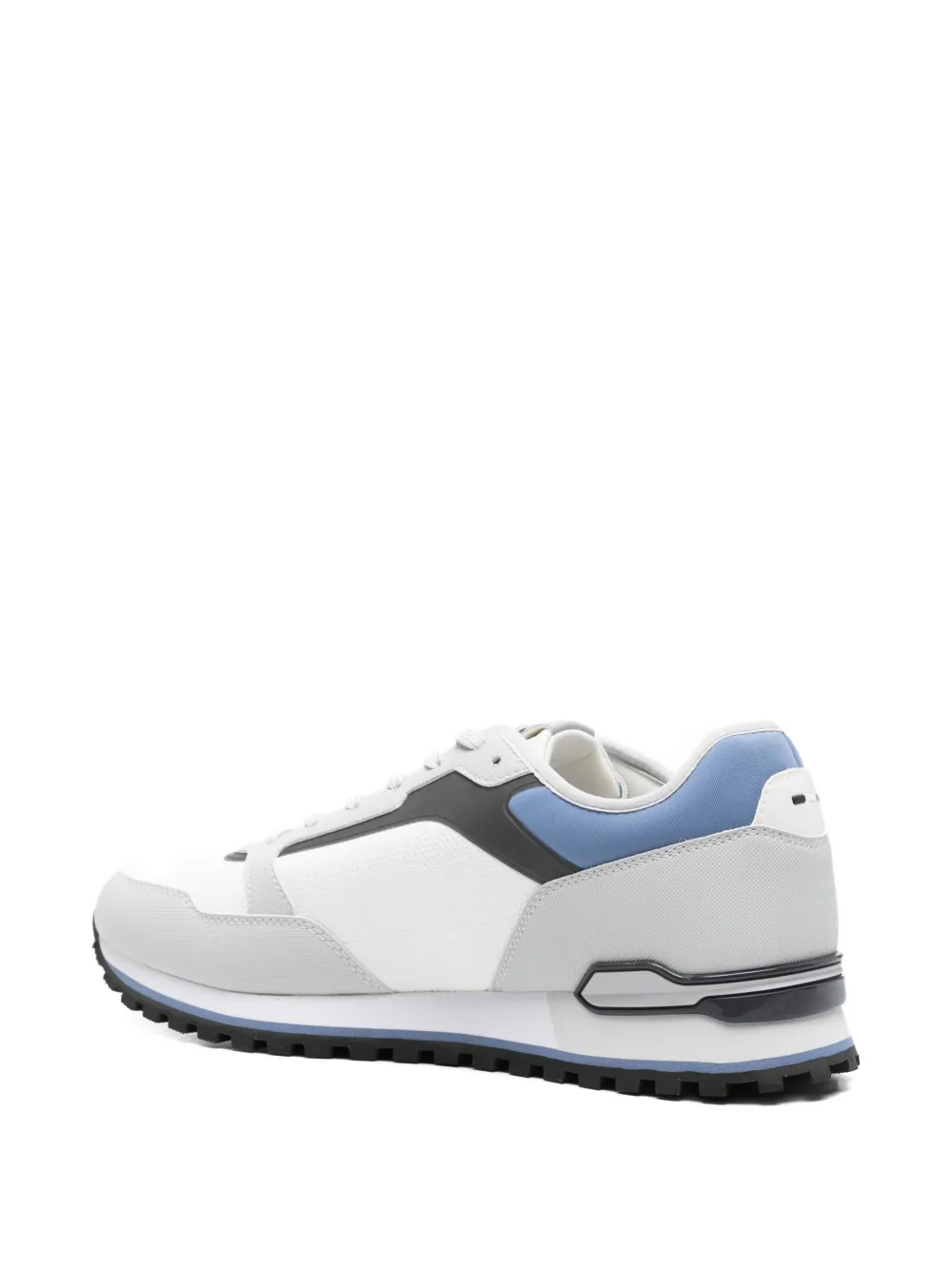 BOSS Parkour-L panelled lace-up sneakers Wit