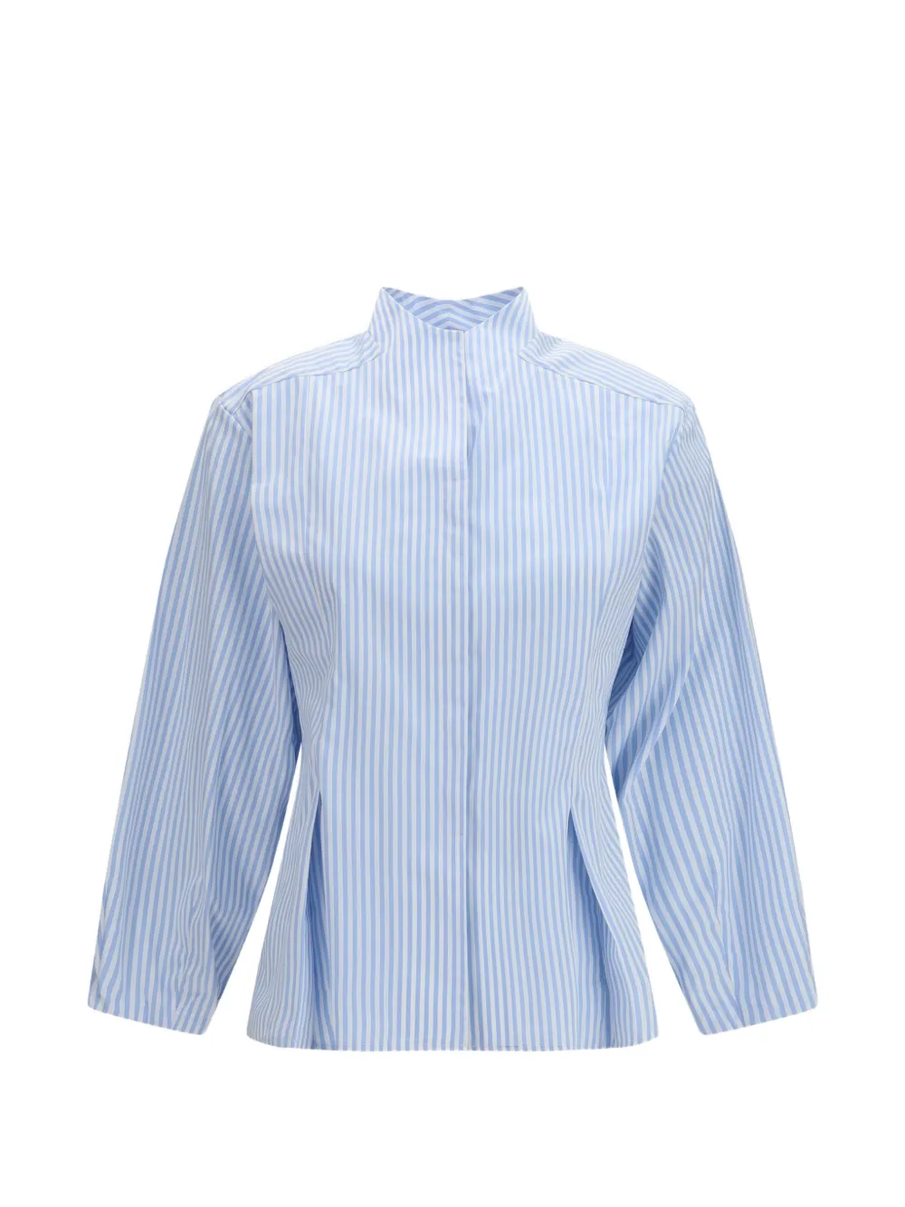 CRIDA Lavanda striped cotton shirt - Blu