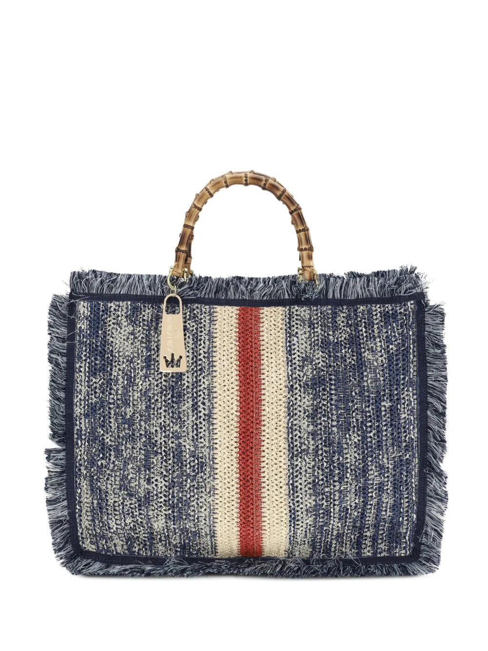 La Milanesa Ortensia Tote Bag In Blue