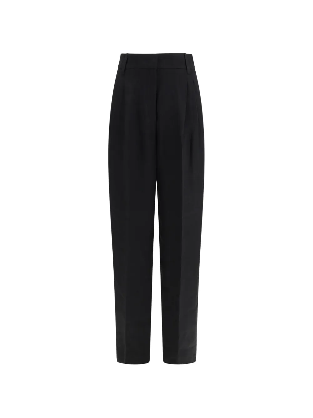 Max Mara linen tailored trousers - Black