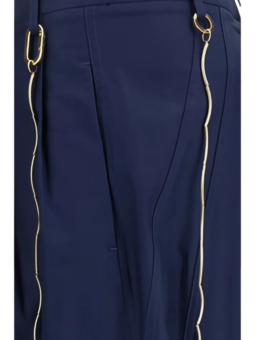DARKPARK Phebe broek met ketting Blauw