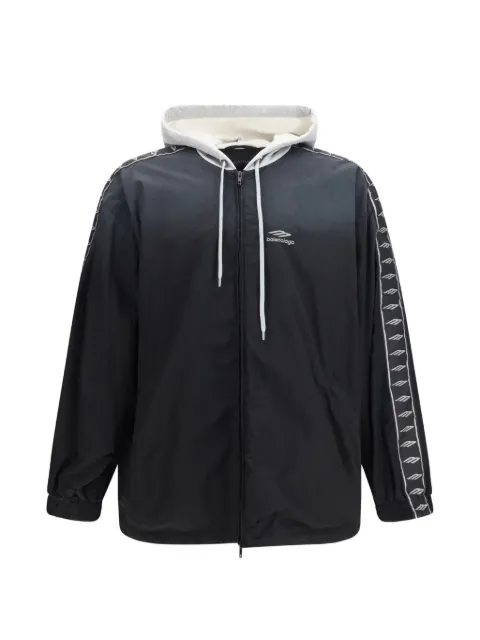 Balenciaga logo-detail hooded jacket