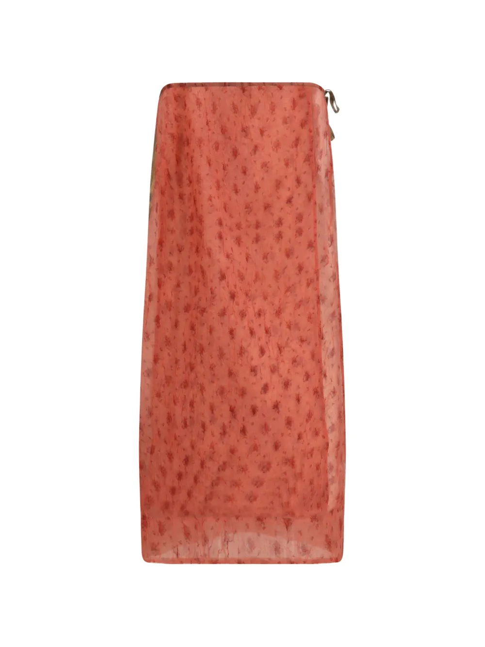 GANNI printed skirt - Rot