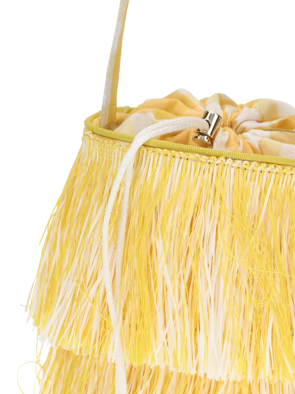  La Milanesa Anemone Shoulder Bag - Yellow 