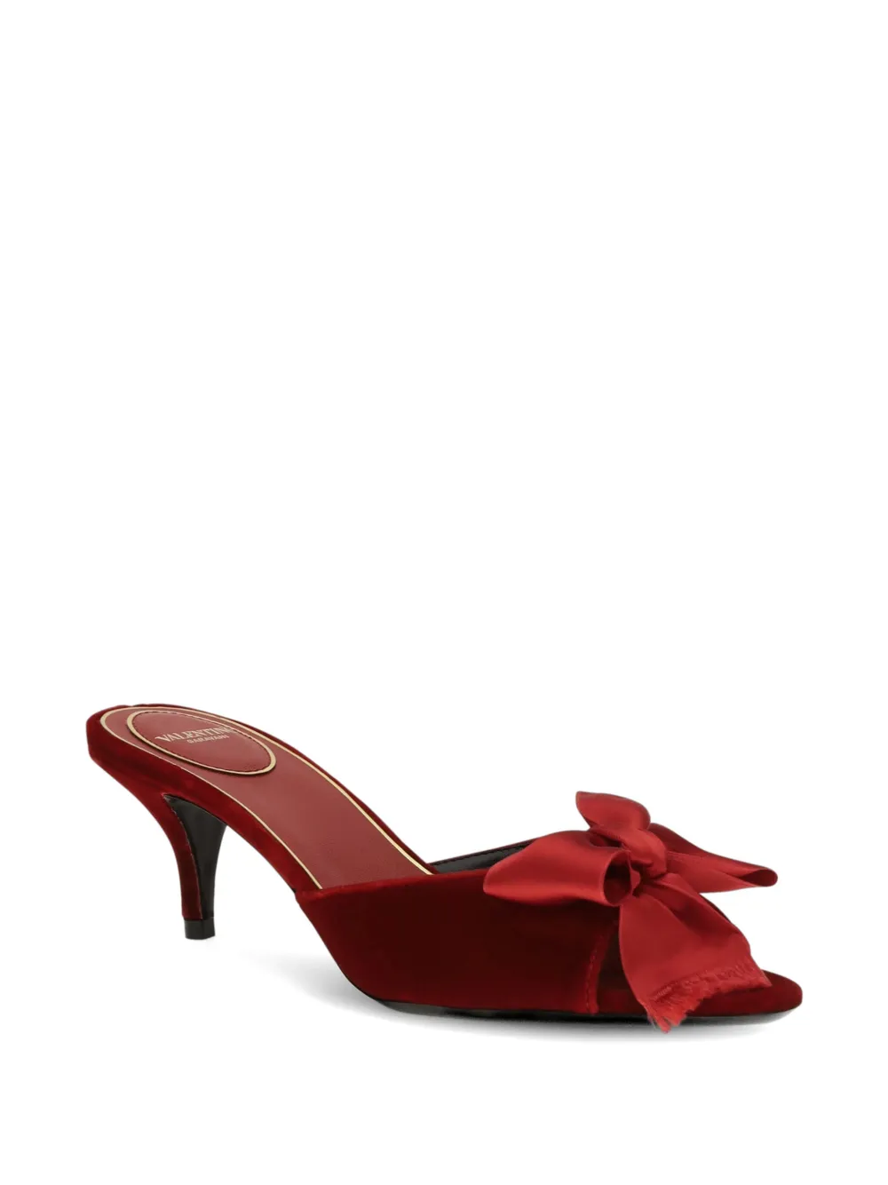 Valentino Garavani Marie A bow sandals Rood